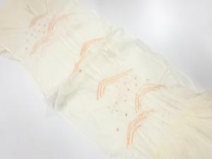 正絹　絽　絞り　夏用帯揚げ